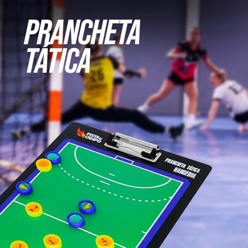 Pista e Campo, Prancheta Tática Magnética Dupla Face de Handebol