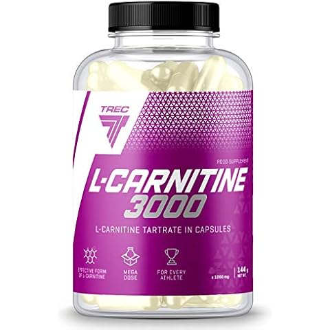 L-CARNITINE 3000 60CAPS - WEIGHT LOSS FAT BURNER - TREC NUTRITION - slimming & muscle definition - TREC NUTRITION Cover