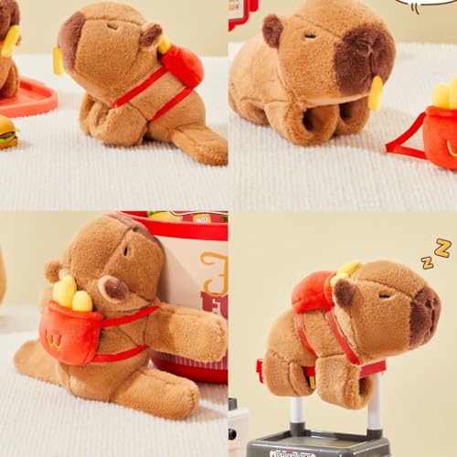 Image of Capybara Plush Toy, Soft Stuffed Animal, Cute Capybara Gifts for Girls and Boys, Perfect for Birthday Presents and Home Decor (25cm)