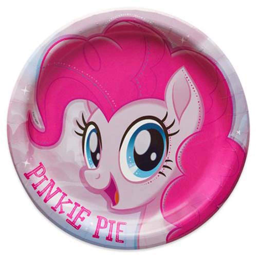 Petites assiettes en carton My Little Pony vaisselle anniversaire