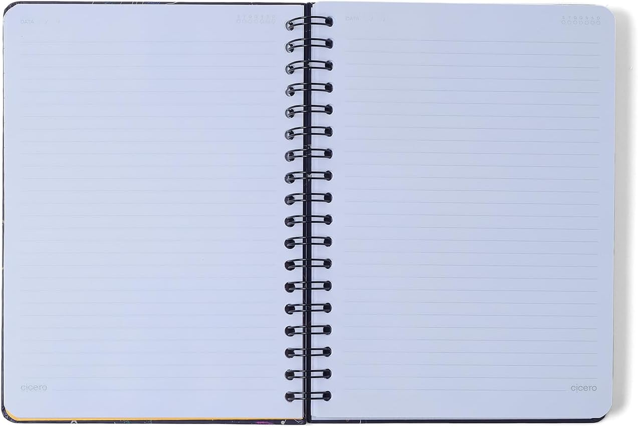 Caderno Espiral Melissa Pautado 17X24 Casinha Das Abelhas 160 Fls, Cicero Caderno Espiral Melissa Pautado 17X24 Casinha Das Abelhas 160 Fls, Cicero