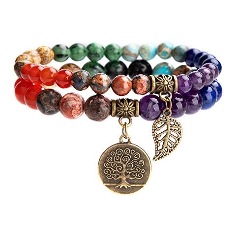 Farfume Chakra Bracelets for Women - Energy Balancing Set Cover