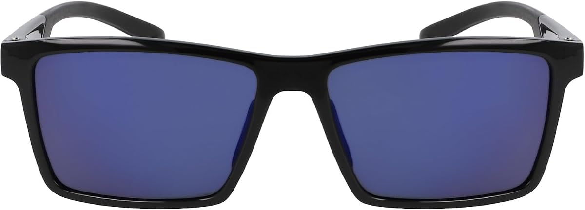 Columbia Men's Sunglasses C569SP TRIPLE CANYON - Matte Black/Blue Mirror with Blue Mirror Lens