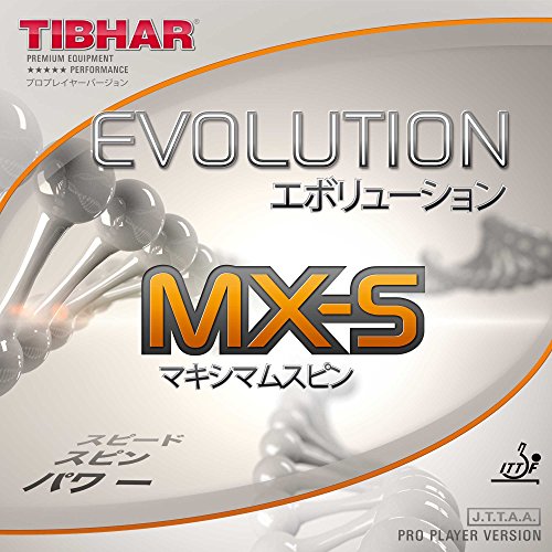 Tibhar Evolution MX-S 2,0 mm noir pour briller en tournoi de ping