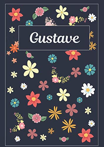 Gustave: Journal | Agenda | Carnet de Notes | 120 pages | A4 | Blanc | Idée Cadeau
