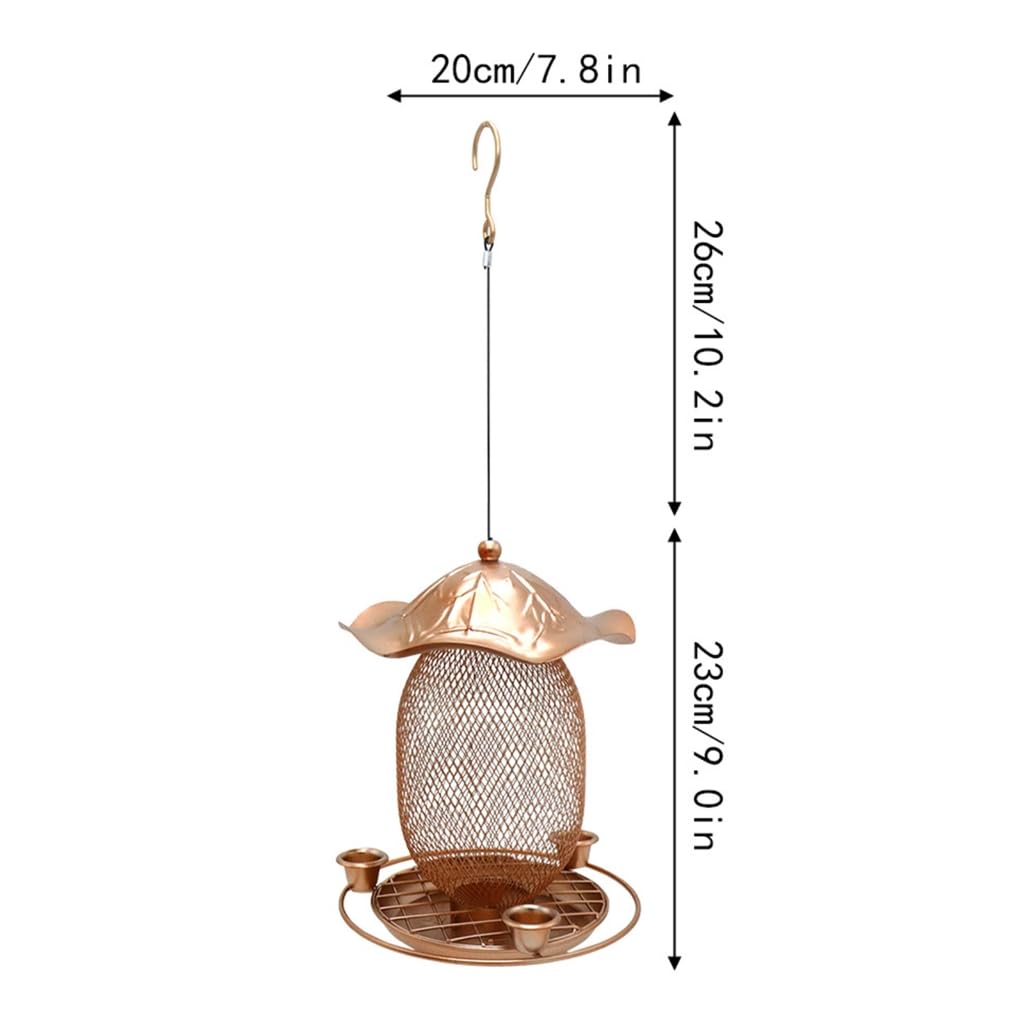 Mangeoire décorative pour oiseaux sauvages