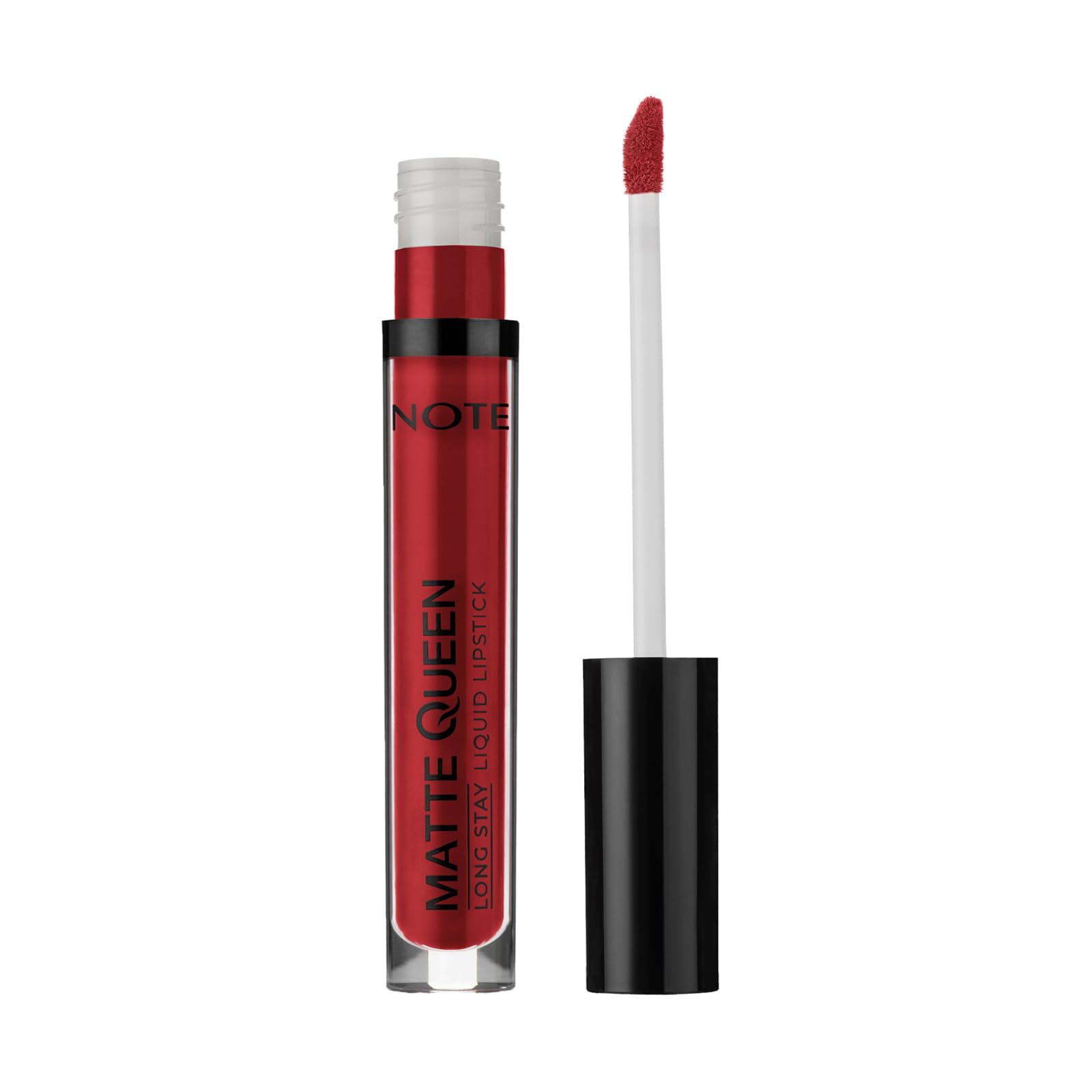 Note Cosmetics Matte Queen Lipstick 15 Magestic Red Kalıcı Likit Ruj, Kırmızı