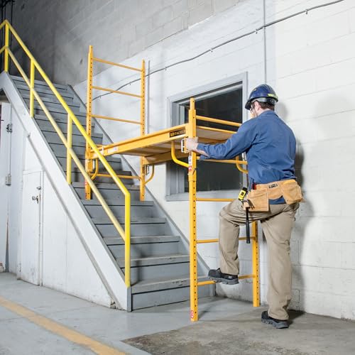 Image of Metaltech I-CISC Multipurpose 6'. Baker-Style Scaffold-1, 000-Lb. Capacity, Steel, Model#, 1