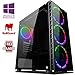 Produktbild Vibox Killstreak RL760-218 Gaming-PC Computer mit 2 Gratis-Spielen, Windows 10 Pro OS (4,6GHz Intel i7 6-Core Coffee Lake Prozessor, Nvidia GeForce GTX 1050 Ti Grafikkarte, 8Go DDR4 RAM, 1TB HDD)