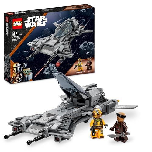 LEGO 75346 Star Wars Caza Snub Pirata, Juguete de Construcci&oacute;n Mandalorian, 3...