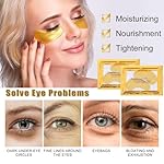 30 Pairs Lip Mask and Eye Mask, Eye Patches for Puffy Eyes and Dark Circles, Hangover Kit, Sleepover Party Supplies for Girls, Party Supplies, Hangover Patches, Eye Mask Skincare, Lip Mask Bulk - Image 3