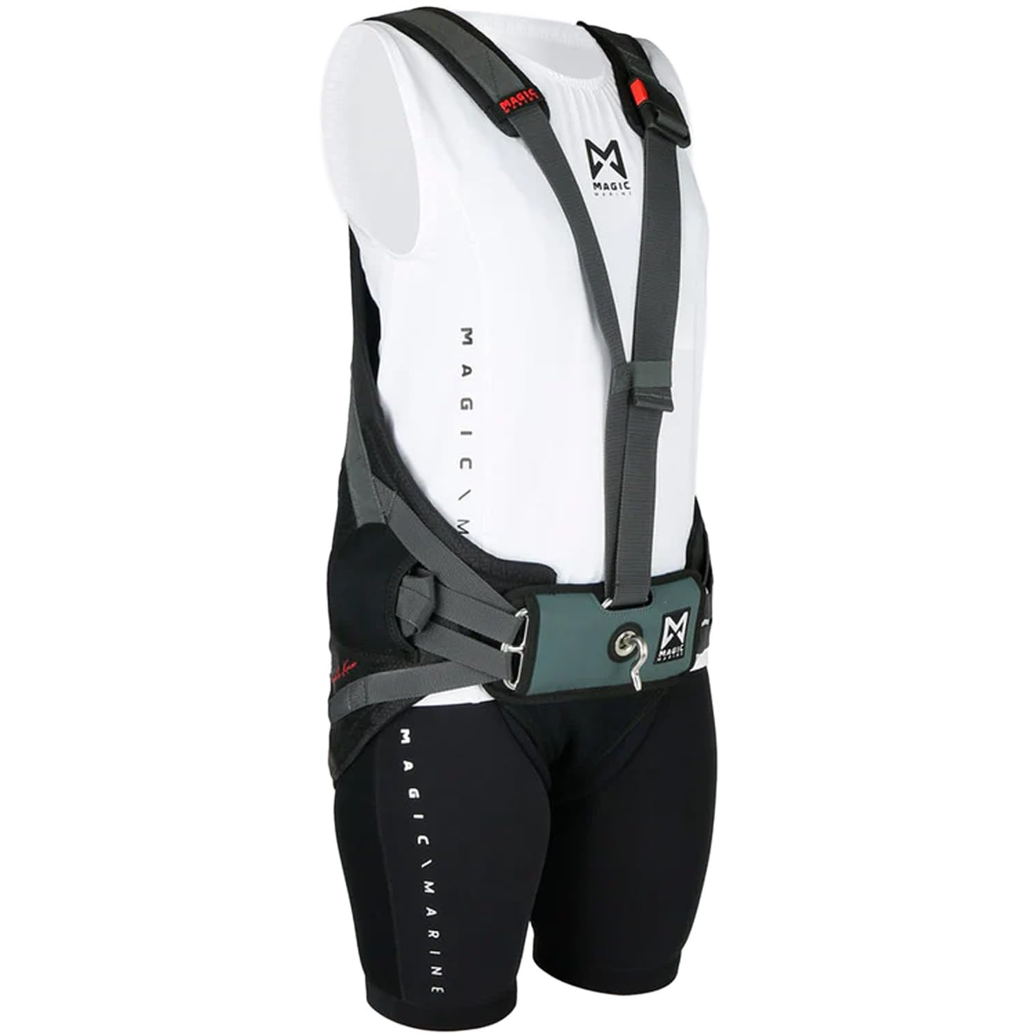 Magic Marine Unisex Auerlian Harness - Black - Breathable