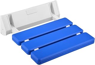 WJCRYPD Sedili per Doccia a Parete per Bagno Relax Sgabello Sedili da Bagno Sgabello Plastica Sedia Pieghevole in plastica Bagno Mobili Sedia Sgabello Sgabello di Aiuto Qf Shop (Color : Blue)