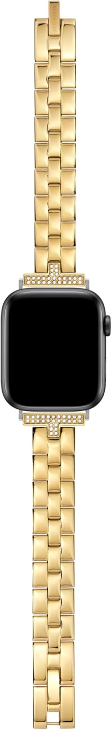 Ted Baker Yellow Gold Bracelet with Crystals for Apple Watch® (Model: BKS38S312B0)