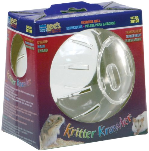 Lee's Kritter Krawler Mini Exercise Ball, 5-Inch, Clear #TOP10
