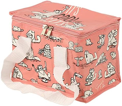 Puckator Simon's Cat It's Cool For Cats Woven Cool Bag Lunch Bag Home Office School Travel Camping Picnic Height 16cm Width 21cm Depth 14cm