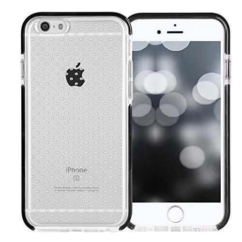 FYY Case for iPhone 6S Plus,[Patent Shockproof][Military Material] Ultra Slim Fit Hybrid Clear Bumper Case Soft Silicone Gel Rubber Shockproof Impact Resistance Case for iPhone 6S/6 Plus(5.5