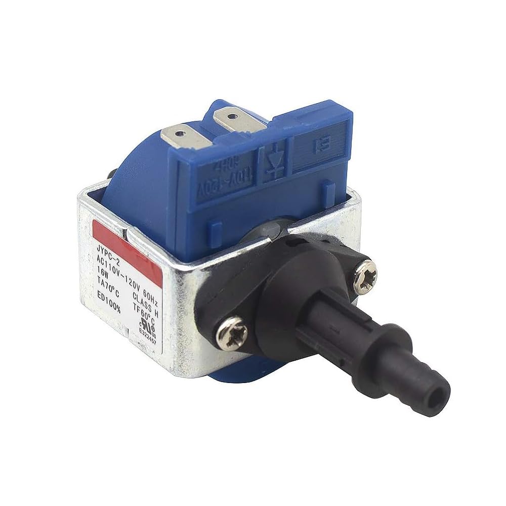 JYPC-2 Elektrische Bügeleisen-Wasserpumpe, 16 W, 220 V, elektromagnetische Magnet-Saugpumpe für Dampfglätter, Kaffeemaschine, Kehrmaschine