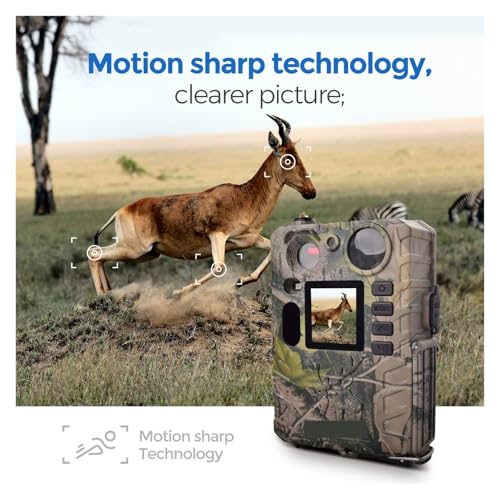 Wildlife Camera 4G Wireless Hunting Trail Camera 940nm Black IR Night Vision Camera Invisible Game Camera Motion - Image 4