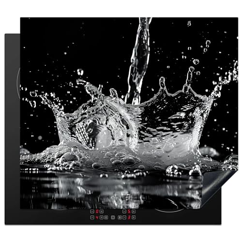 KitchenYeah© Protection Pour Plaque Induction 60x52 cm Plaque de Deco Cuisine Protégé Cache De...