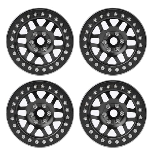 Moyeux de roue beadlock 2.2 alliage alu CNC pour RC crawler 1/10 TRX4 SCX10