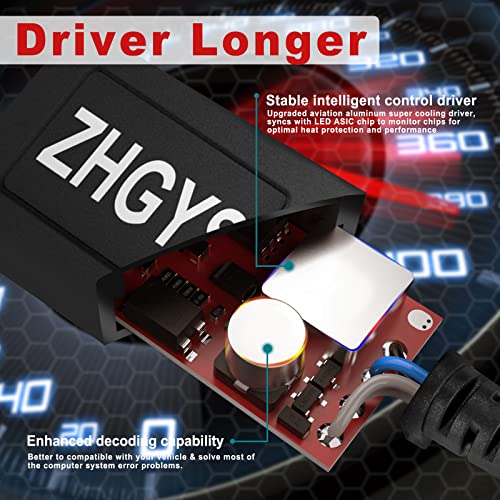 9007/Hb5 Led Headlight Bulbs- Dot Approved -100W 14000Lm 6500K Xenon White - High/Low Beam,Fog Light Bulb Conversion Kit - 400% Brightness,Ip68,Csp Chips,360 Degree #TOP5