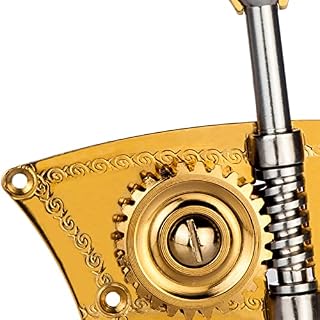 Chevilles Cordes Guitare Machine À Accordeur Simple pour Basse Verticale Chevilles De Basse Matériel en Laiton 4/4 3/4… – Image 4