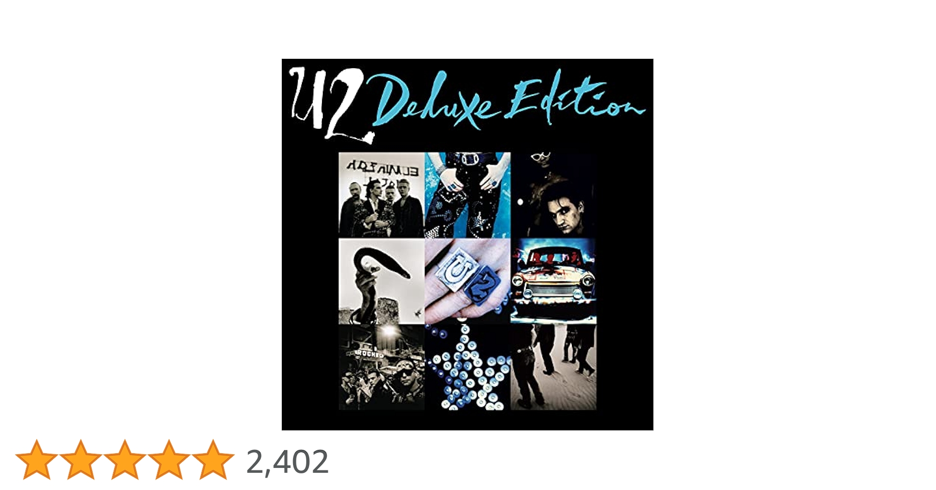 U2 アクトンベイビー　スーパーデラックスエディション U2 - Achtung Baby: Remastered Super Deluxe Edition [Box Set