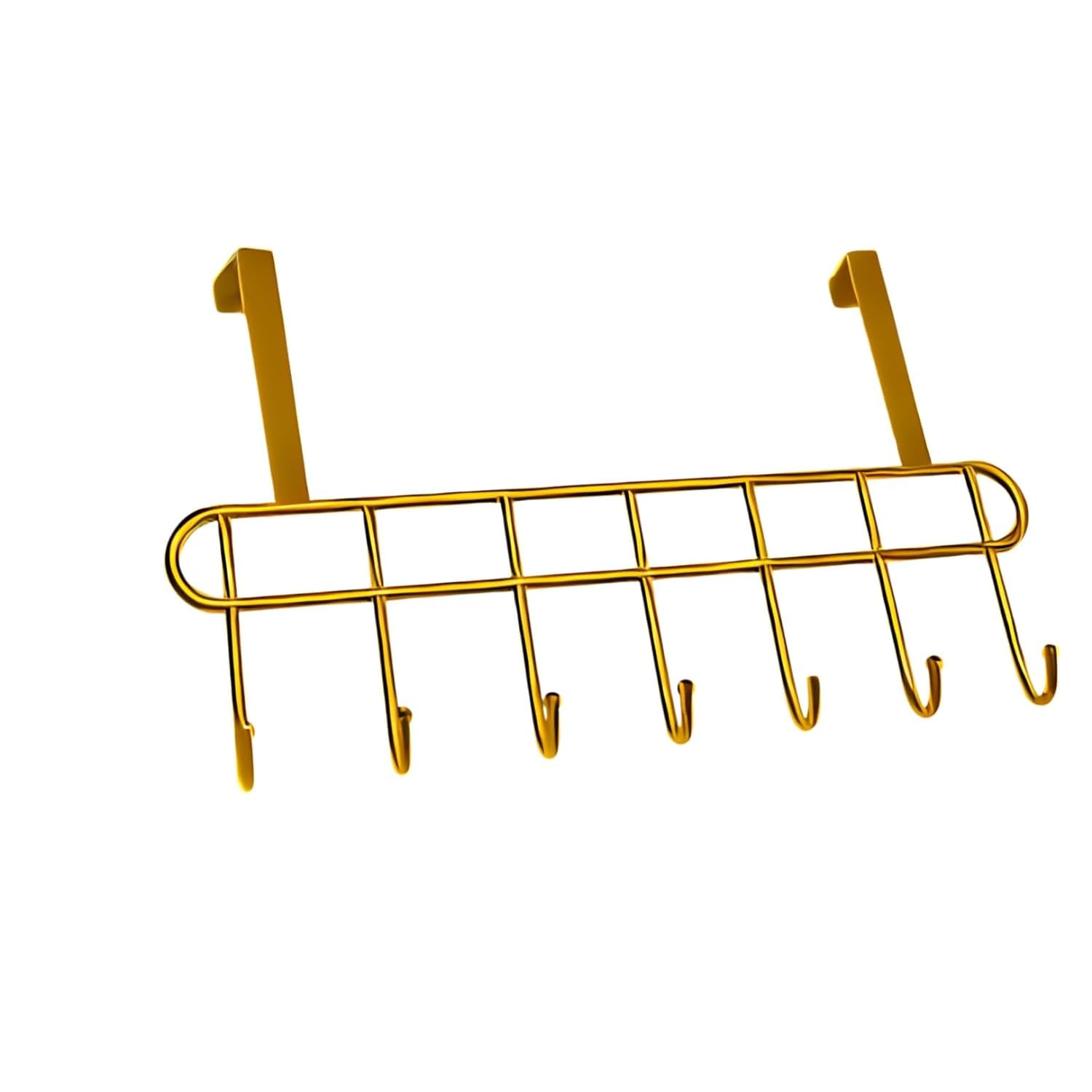 Boniry 1 Pcs Over The Door Hook Hanger Adhesive Hooks Heavy Duty Wall Hooks Waterproof Stainless Steel Hooks for Hanging Coat, Hat,Towel Robe Hook Rack Wall Mount- Bathroom and Bedroom Gold - Image 8 thumbnail