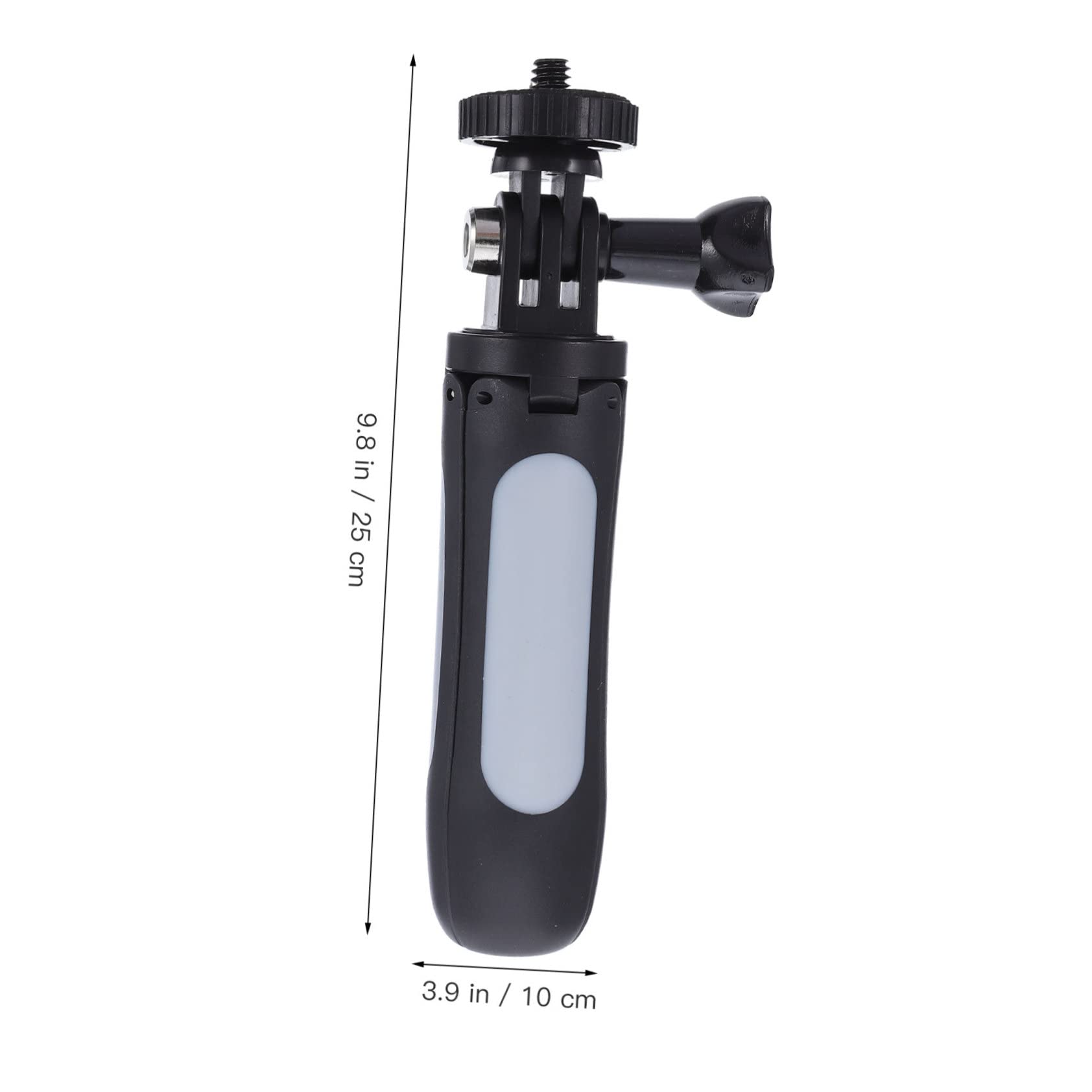 Hemobllo 2pezzi Treppiede Mini Estensibile Acciaio Inossidabile Con Supporto Per Selfie Stick Design Leggero e Portatile Antiscivolo Per Fotografia Viaggio