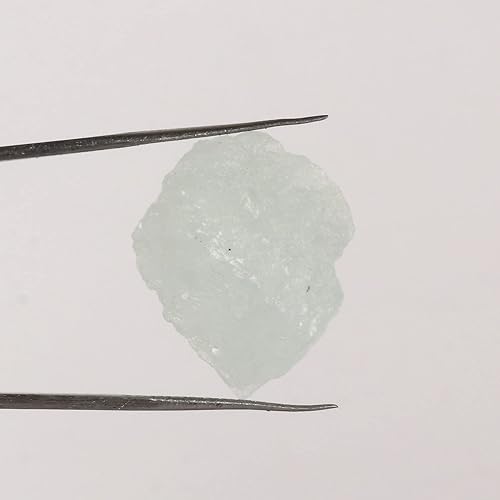 Miniatura 2 de GEMHUB 19.35 CT Natural Aqua Sky Aquamarine - Piedra preciosa suelta de cristal curativo en bruto para cabina, pulgar, cortar, envolver alambre,