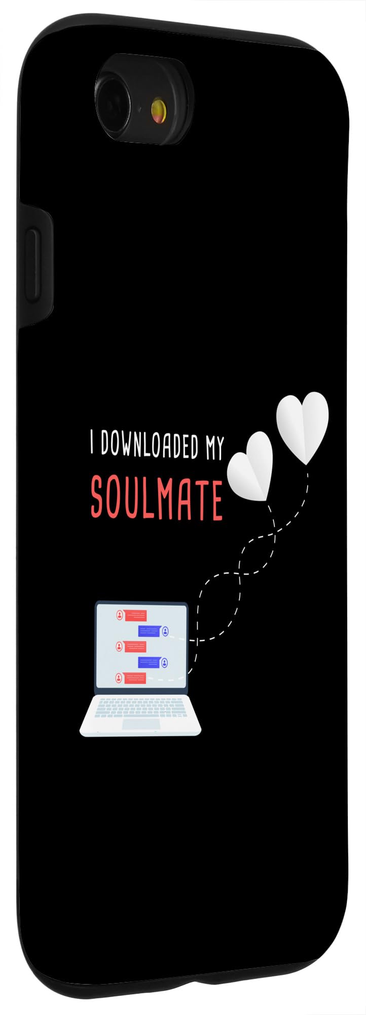iPhone SE (2020) / 7 / 8 Online Dating Couples Relationship Valentine’s Day Soulmates Case - Image 3