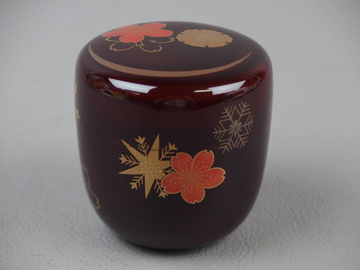 茶道具　年代物骨董　金銀葵蒔絵棗　骨董！！ 茶道具 年代物骨董 金銀葵蒔絵棗 骨董！！-Mercari
