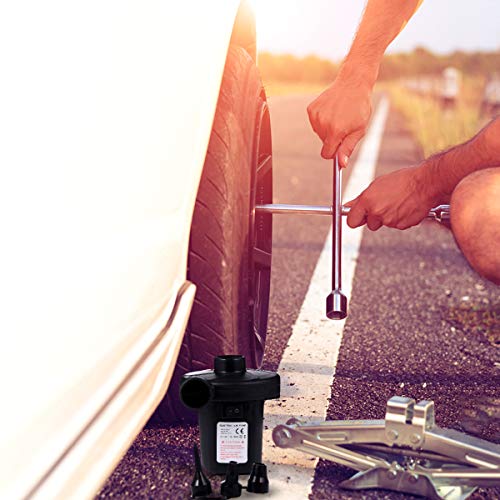 ABOOFAN Bomba de ar elétrica multiuso Inflator de ar compacto para caiaque Bomba de ar JP Plug