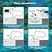 Sturdy Pool Safety Handrails 304 Stainless Steel Swimming Pool Handrail for Inground Pools, 31.9