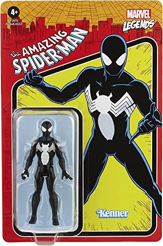 Marvel Spider man Hasbro Marvel Legends Retro 375 Symbiote Spider man - vue 3
