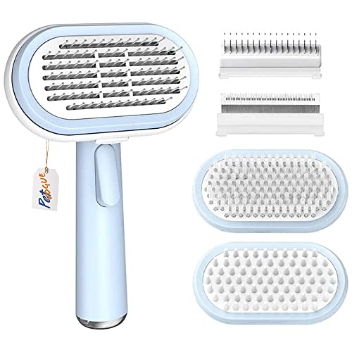 PetVogue 5 in 1 Pet Grooming Kit Deshedding Tool, Dematting Under...