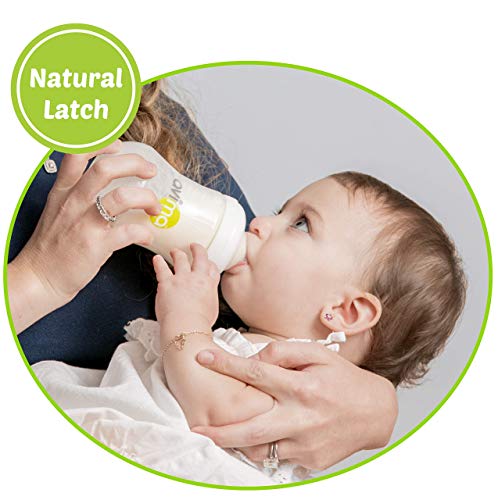 Avima 9 Oz. Anti Colic Baby Bottles, Bpa Free, Wide Neck With Medium Flow Nipples (Set Of 3) #TOP2