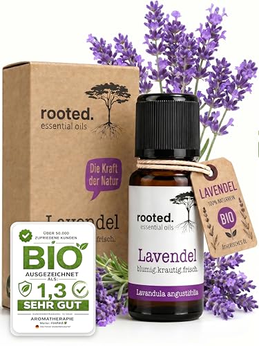 rooted.® organische lavendelolie