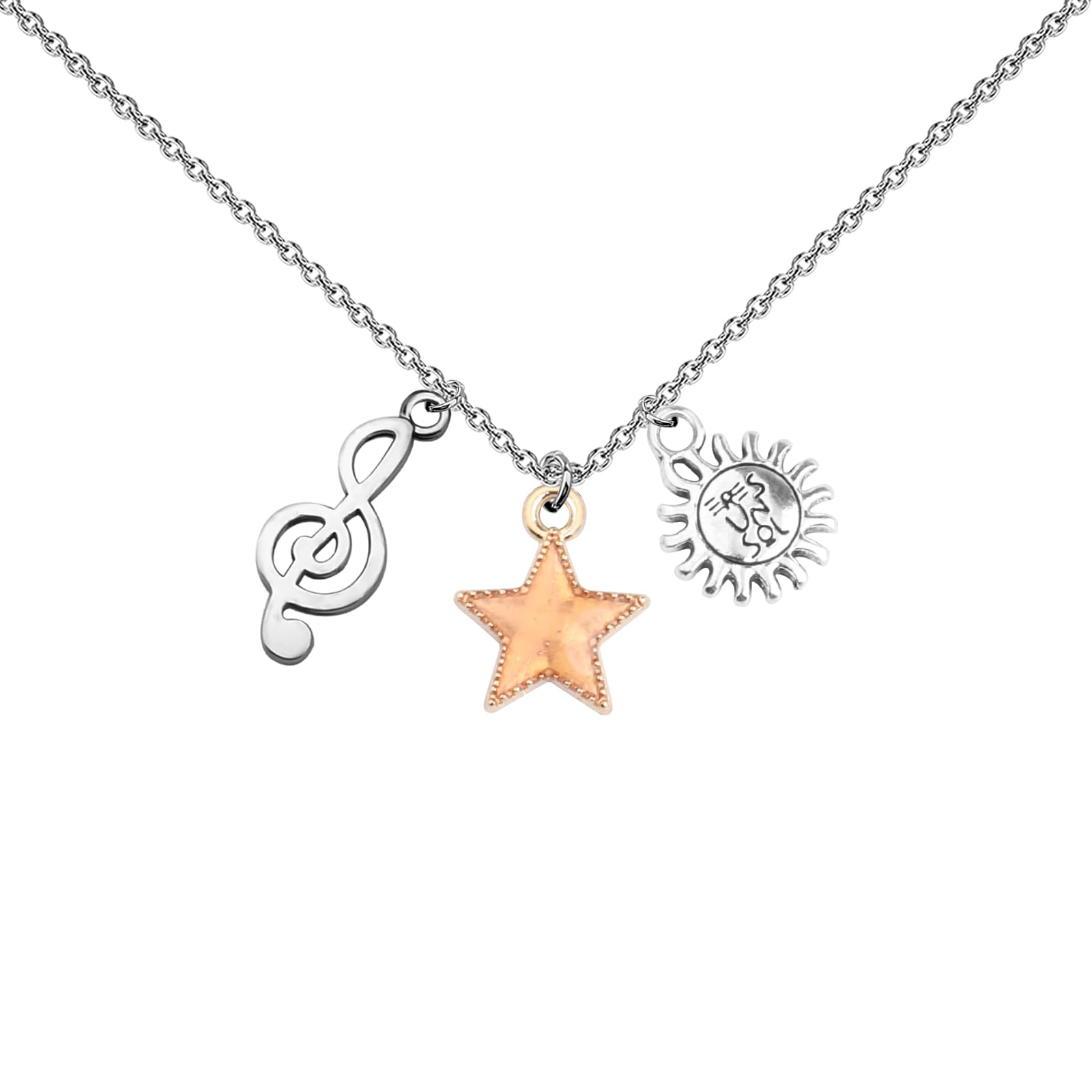 UJIMS Annie The Musical Inspired Gifts Orphans Broadway Necklace Musical Theatre Lover Gifts Annie Musical Fans Jewelry