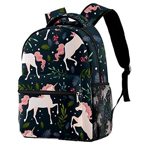 Sac à dos licorne enfants sac d'école léger ordi portable