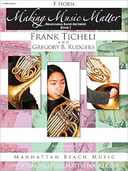 Sheet music Making Music Matter - Book 1 - F Horn Book