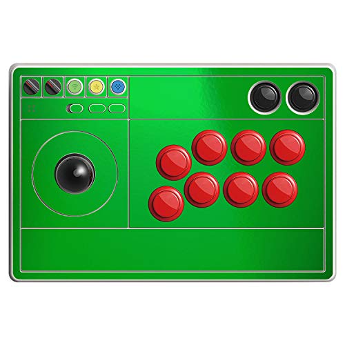 SopiGuard Sticker Skin for 8BitDo Arcade Stick Top Panel Only Vinyl Decal Wrap (Gloss Geen)