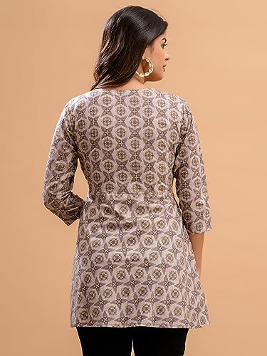 Image of feranoid Women Cotton Angrakha Kurti