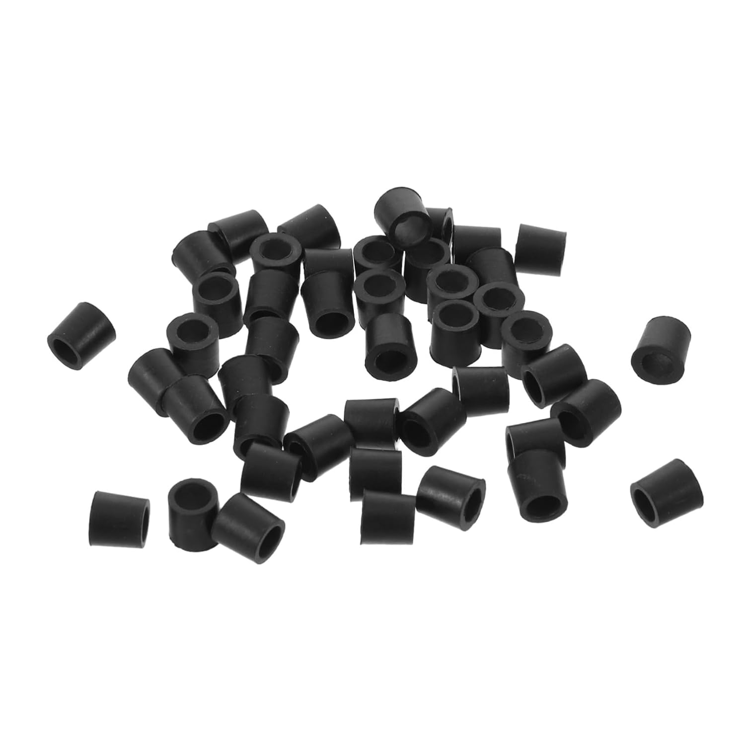 50pcs Automotive Ac Gasket Set for Refrigeration Charging Hoses and Ac Manifold Parts, Rubber Quick Coupler Gaskets with Efficient Sealing and Aging-Resistant Material for Air