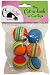 Cat-A-Lack 6-Piece Striped Balls for Pets