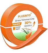 PLUSINTO String Trimmer Line .095", 150 Feet Weed Eater String, Square Trimmer Line for Universal...
