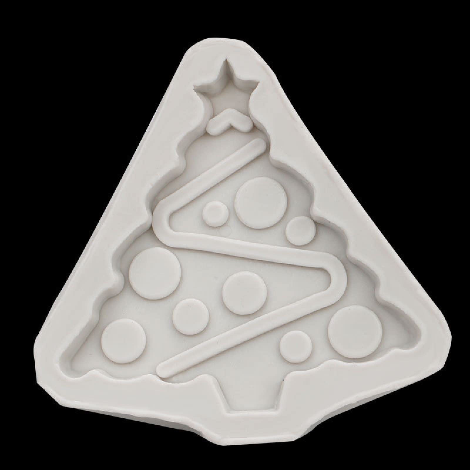 molde de chocolate Molde de fondant for hacer tú mismo, árbol de Navidad, fondant, pastel, chocolate, decoración, herramienta for hornear líquidos