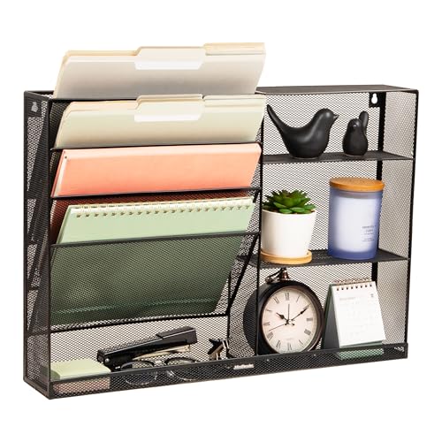 Organiseur de bureau suspendu Mind Reader, support mural pour dossiers et trieur de courrier
