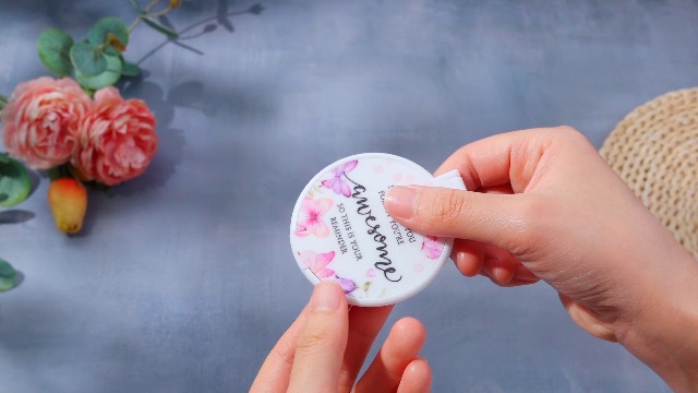 Set de 25 espejos compactos inspiradores para mujer miniatura 7
